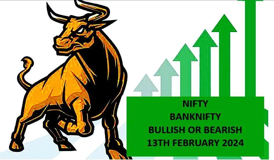 NIFTY BANKNIFTY RISE ON 13TH FEB 2024